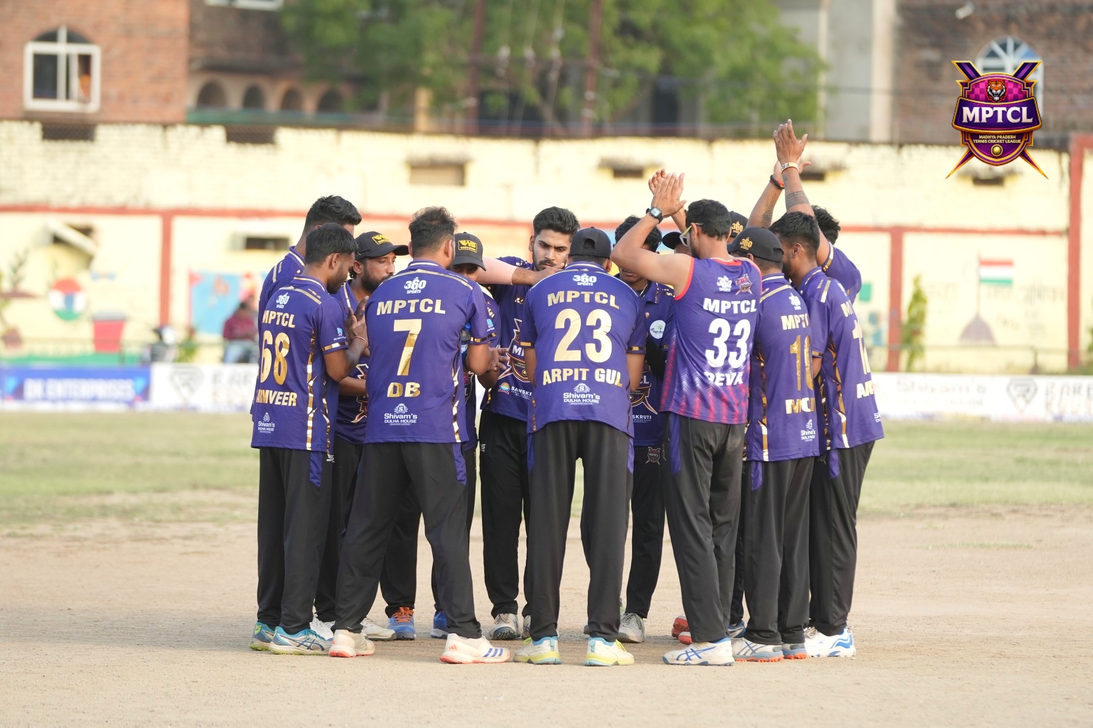 Team huddle from MPTCL 2025